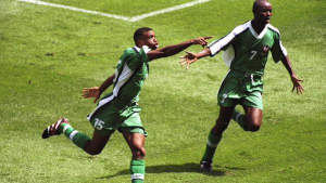 Sunday Oliseh in action during his play days.